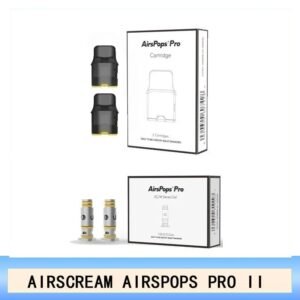 AIRSCREAM AIRSPOPS PRO 氣泡煙彈空倉霧化芯成品芯1.0歐姆