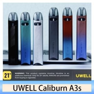 UWELL Caliburn A3S咖哩棒A3S POD電子煙主機官網評價說明書